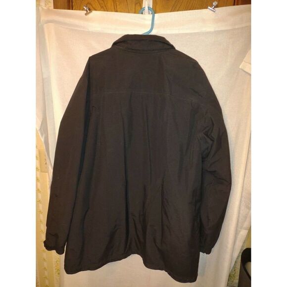 Eddie Bauer MENS XXL Weatheredge Waterproof Rain Jacket Hooded Black No Hood - Picture 6 of 6